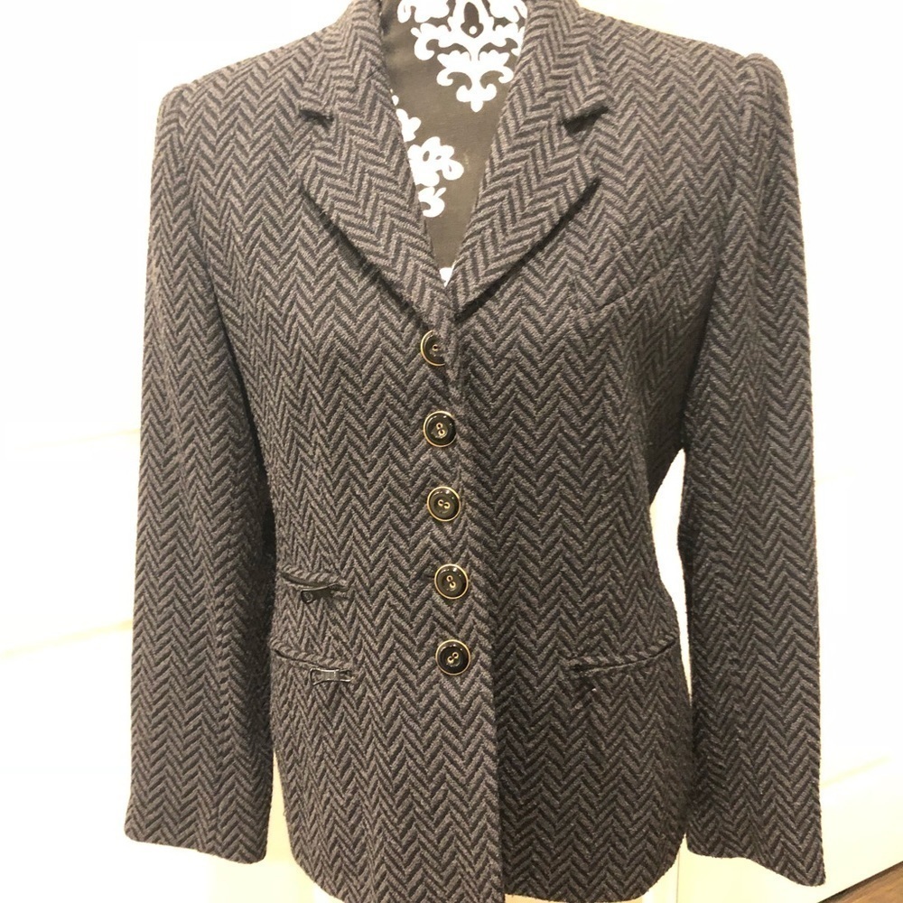 Carlisle Wool Blazer / Jacket Size 10